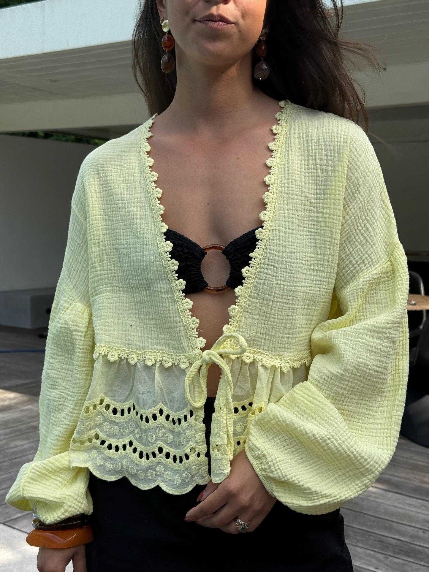 Blouse Lara jaune