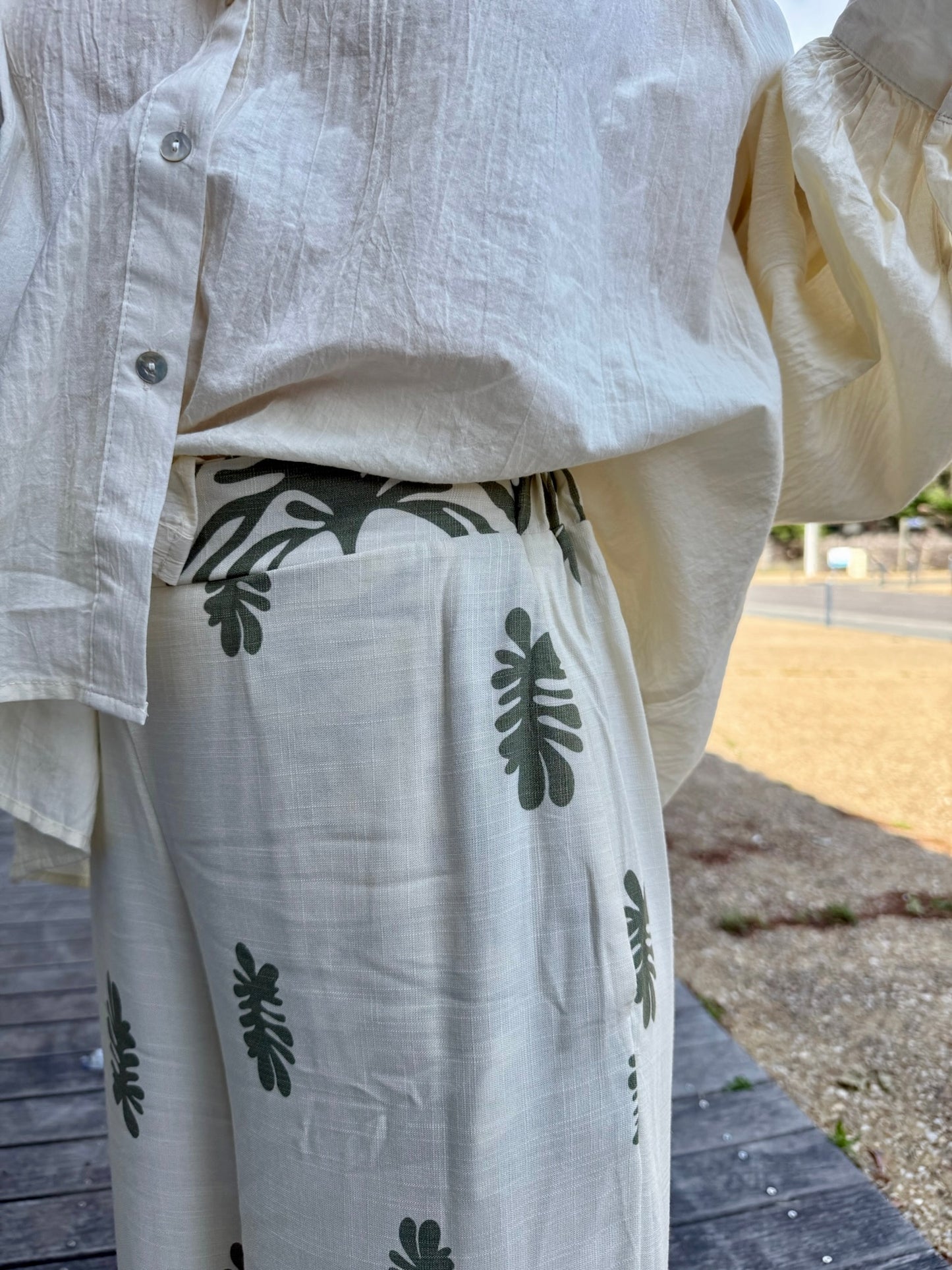 Pantalon large August