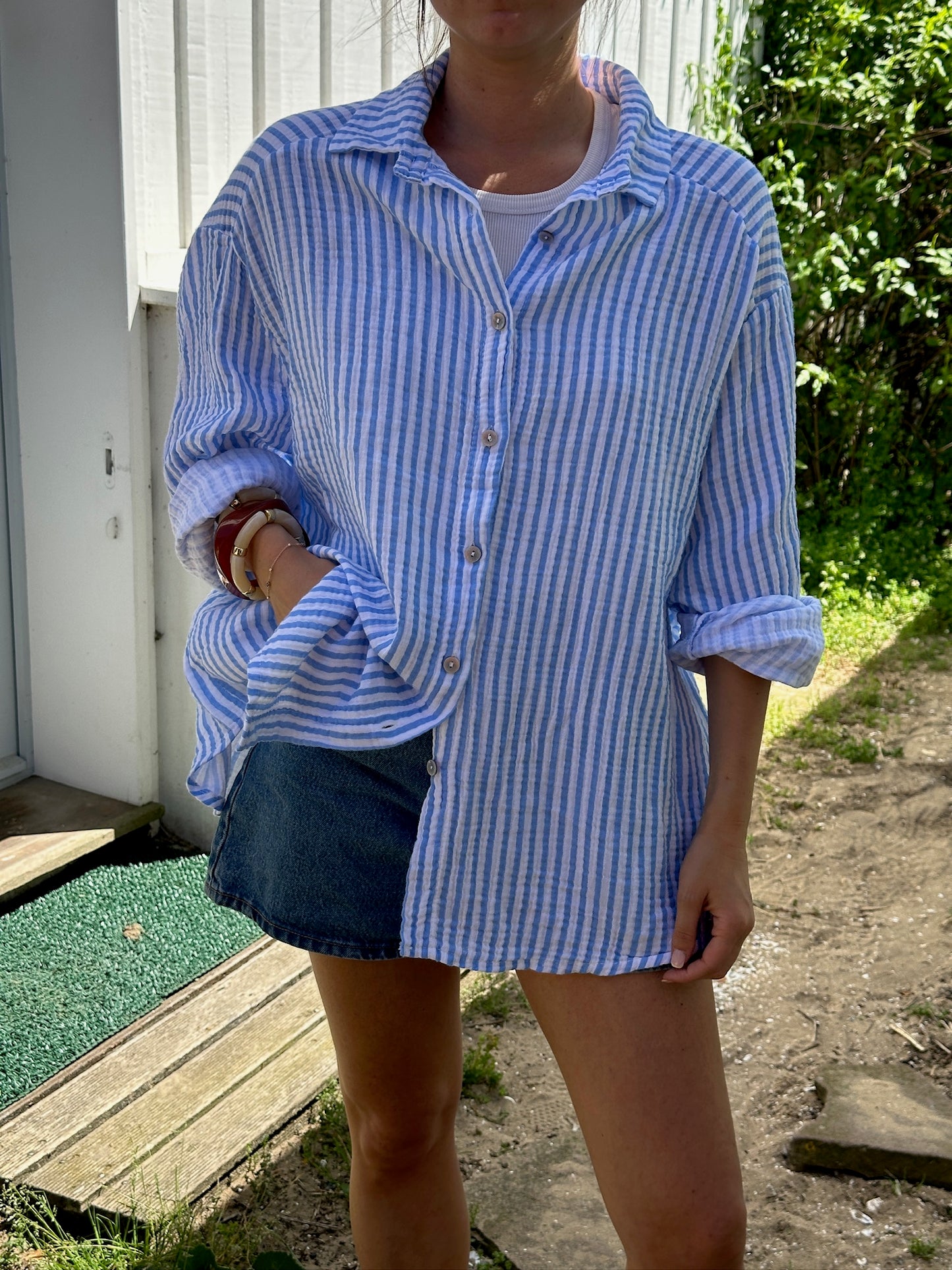 Chemise gaze de coton Louna