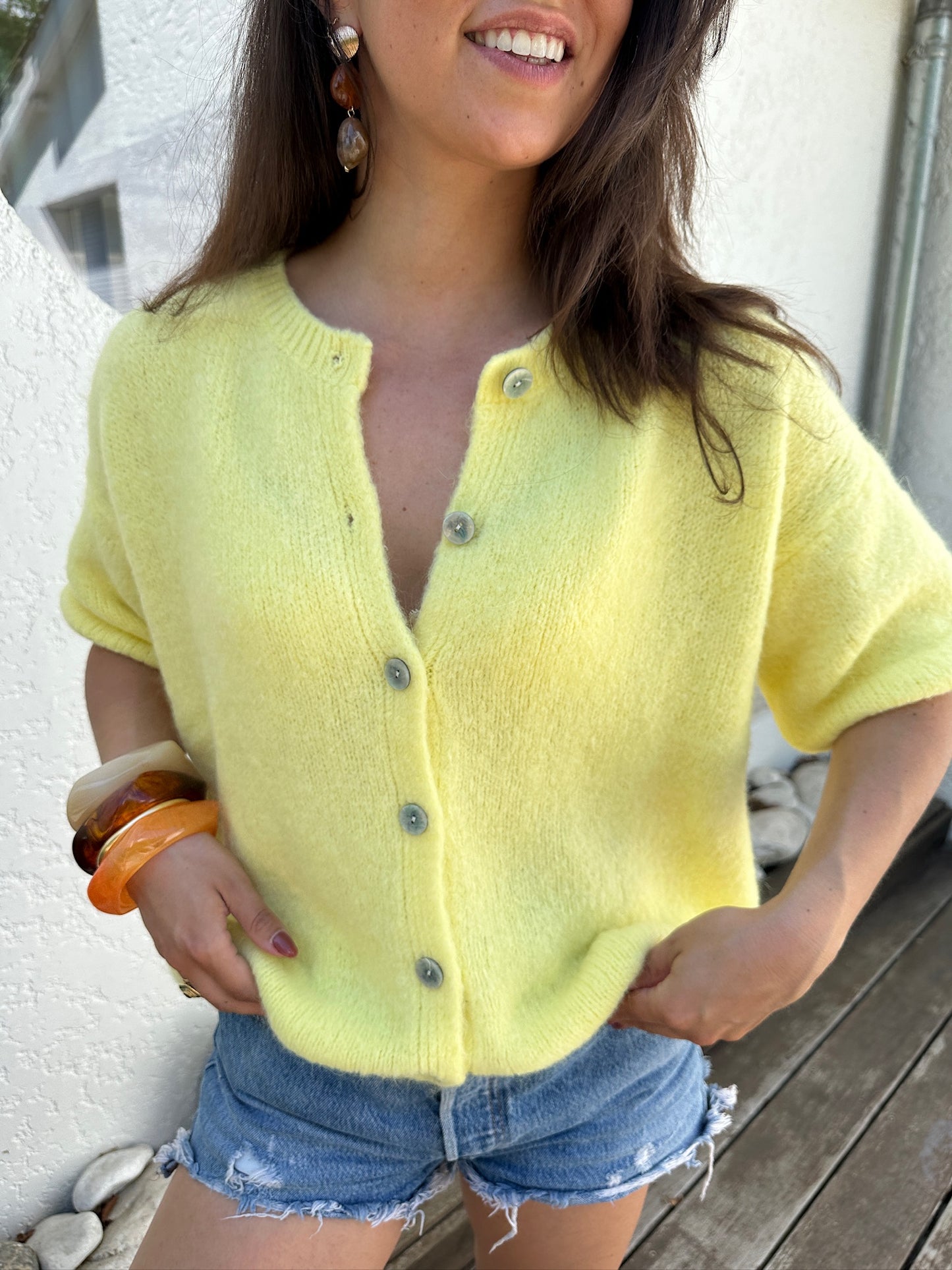 Gilet Gabin jaune