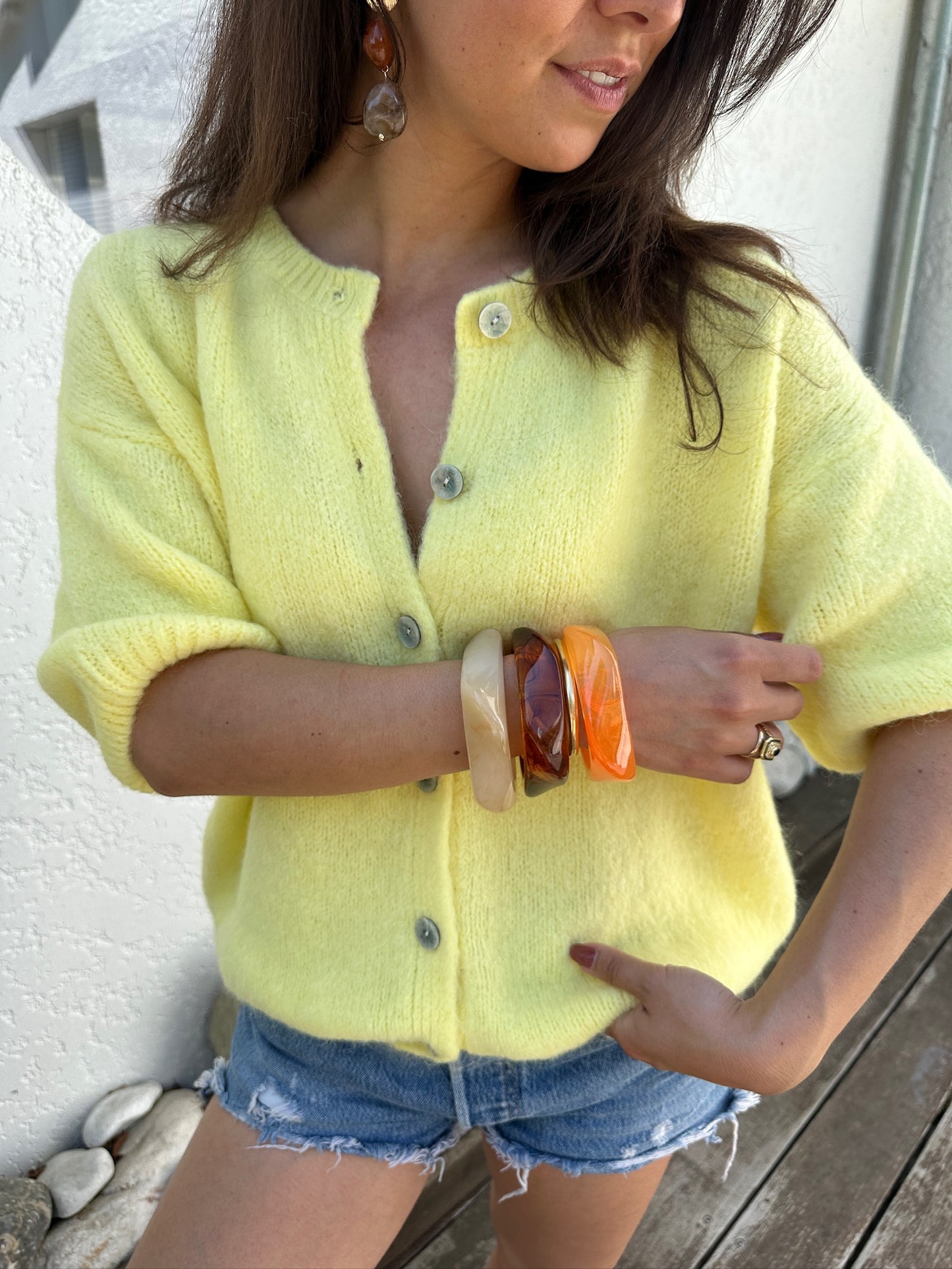 Gilet Gabin jaune