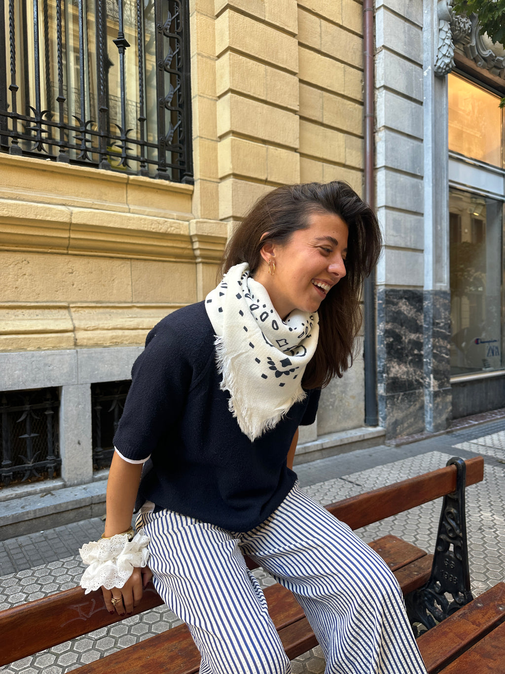 Foulard Jean Blanc