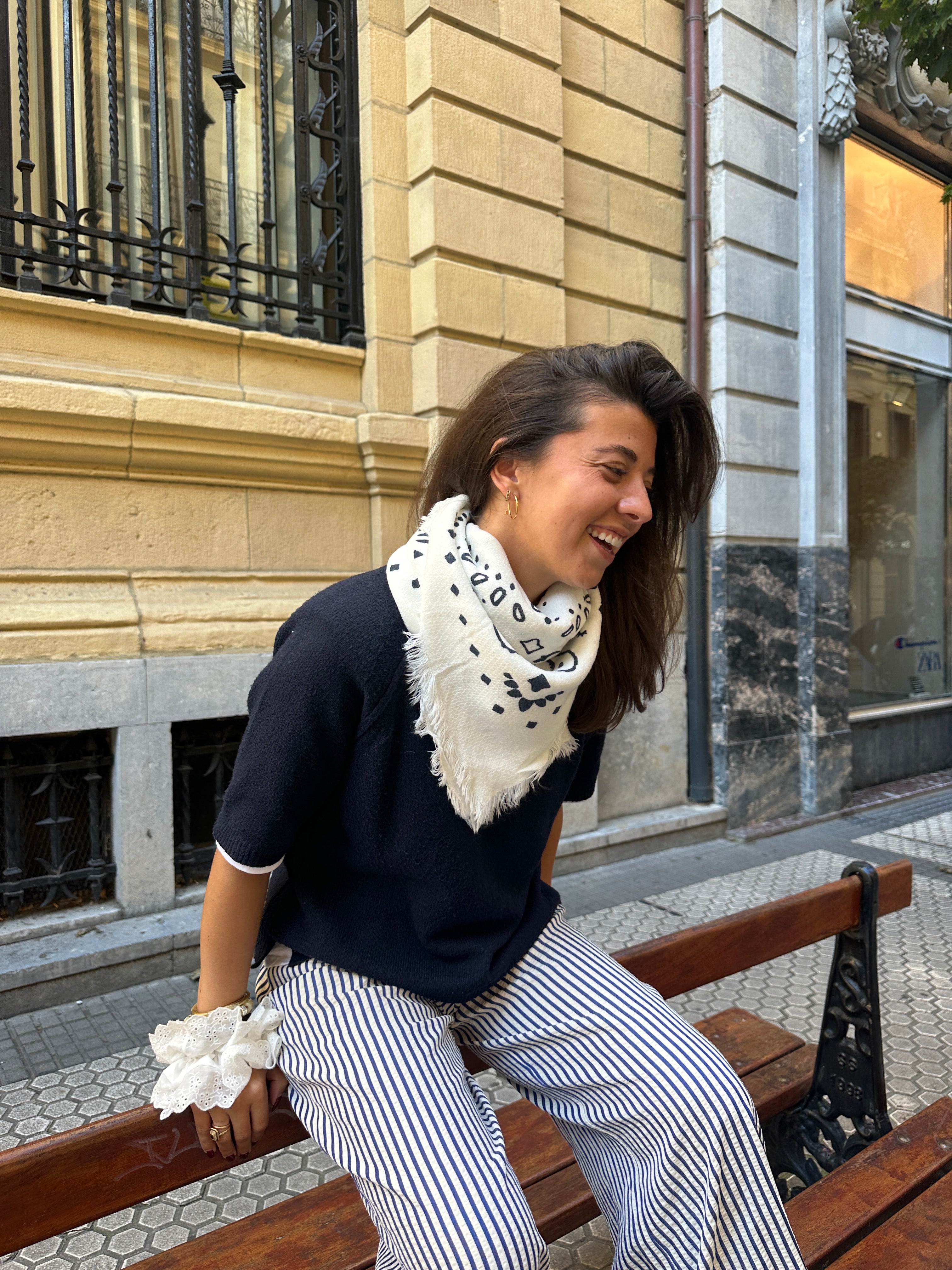 Foulard Jean Blanc