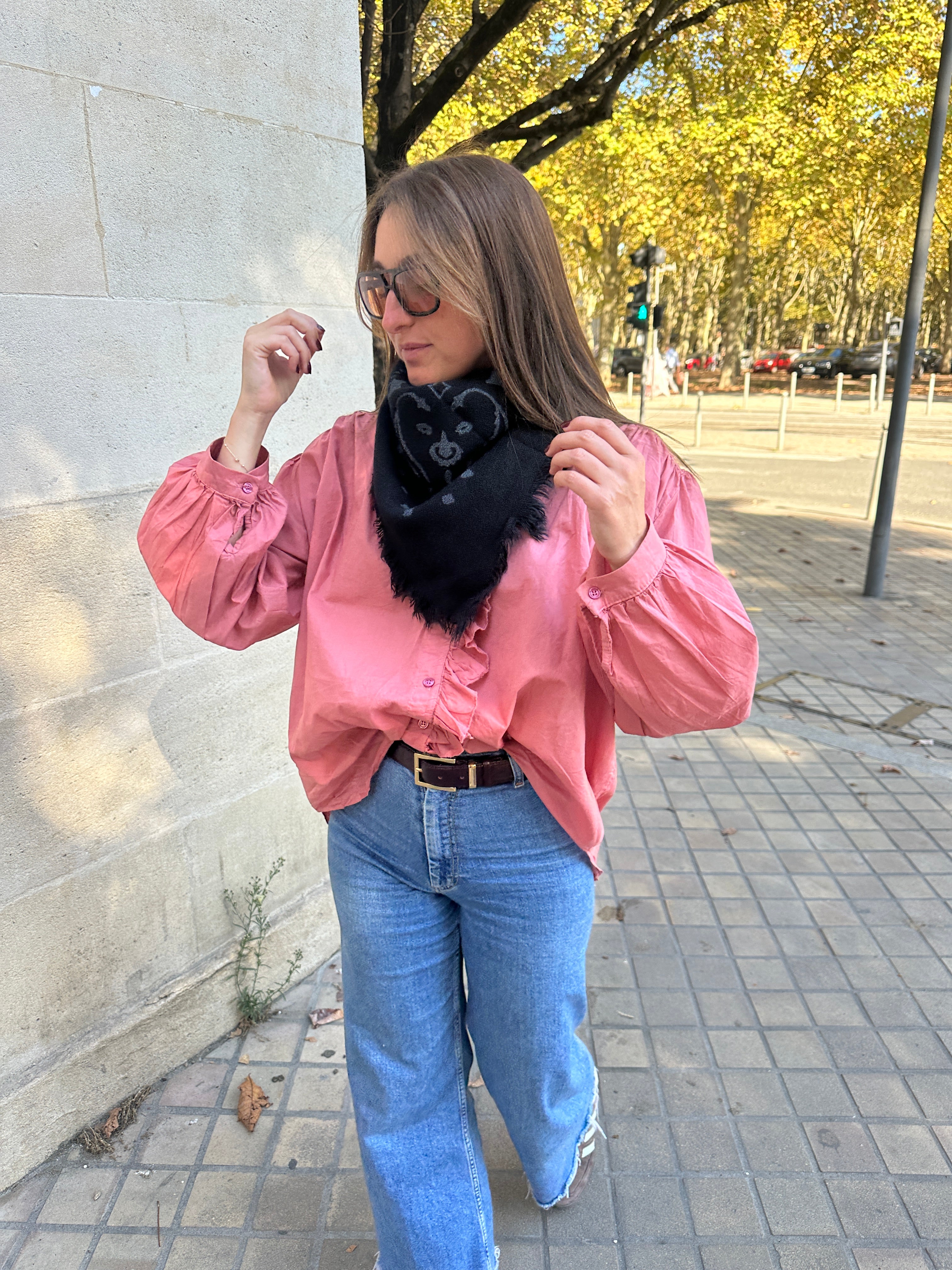 Foulard Jean Noir