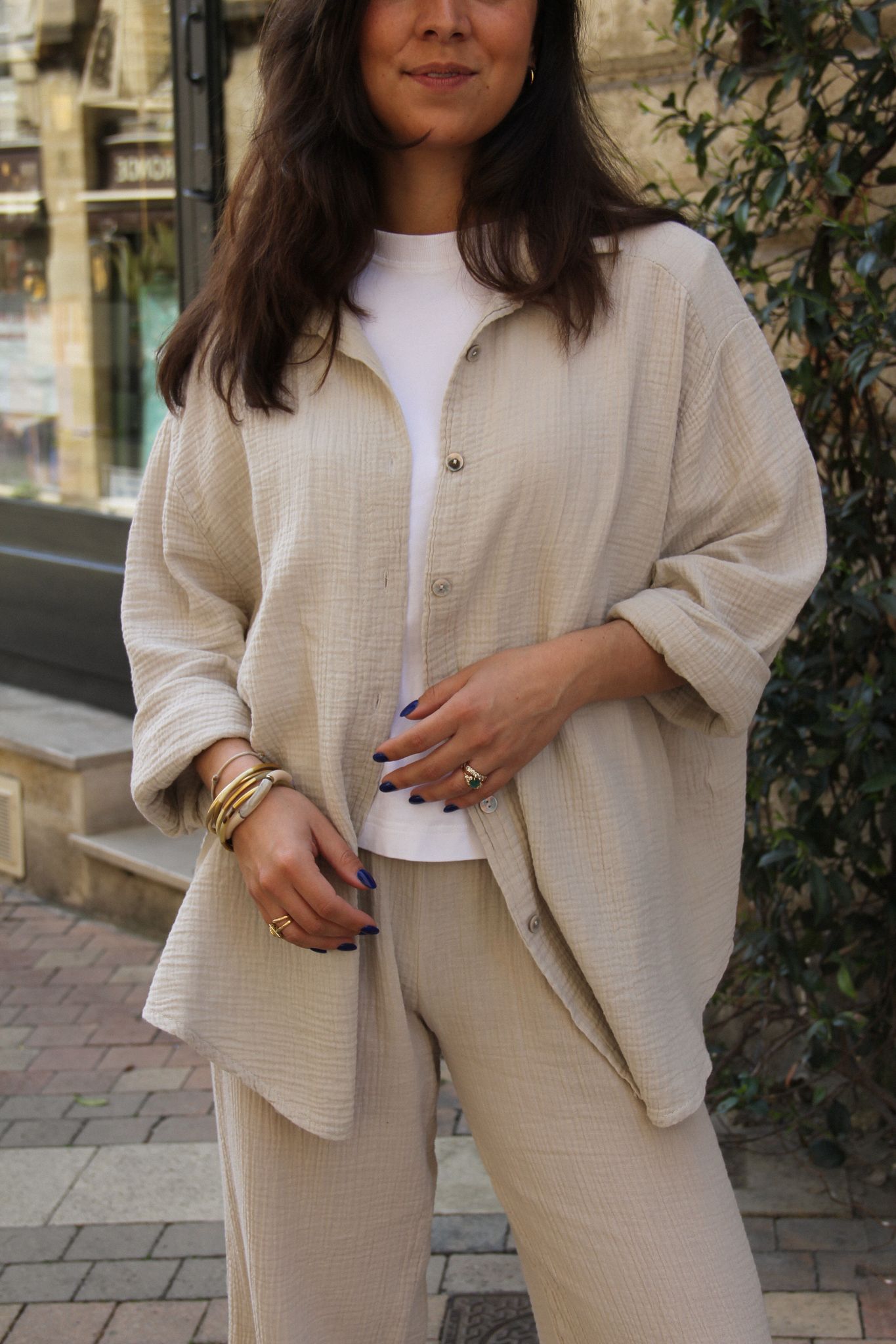 Chemise gaze de coton Katia