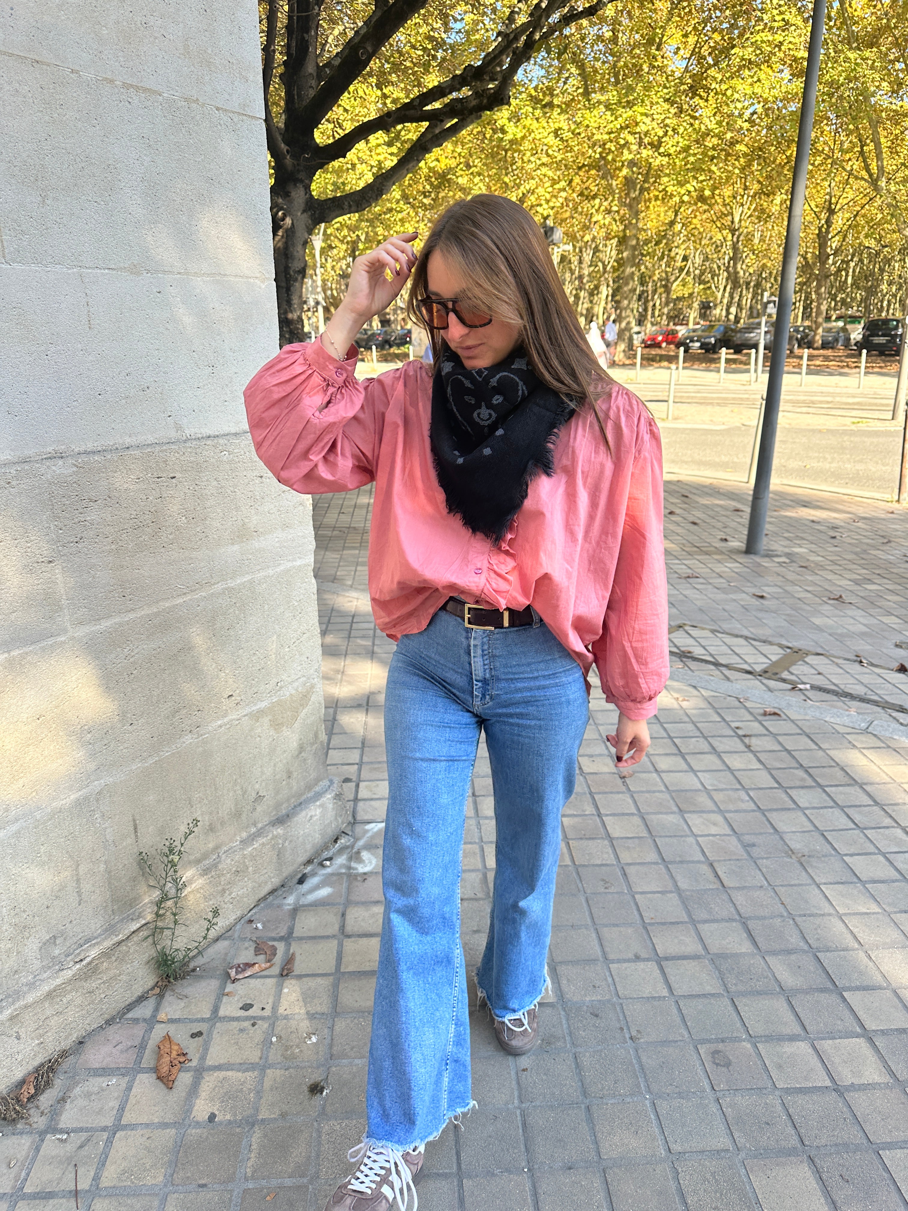Foulard Jean Noir