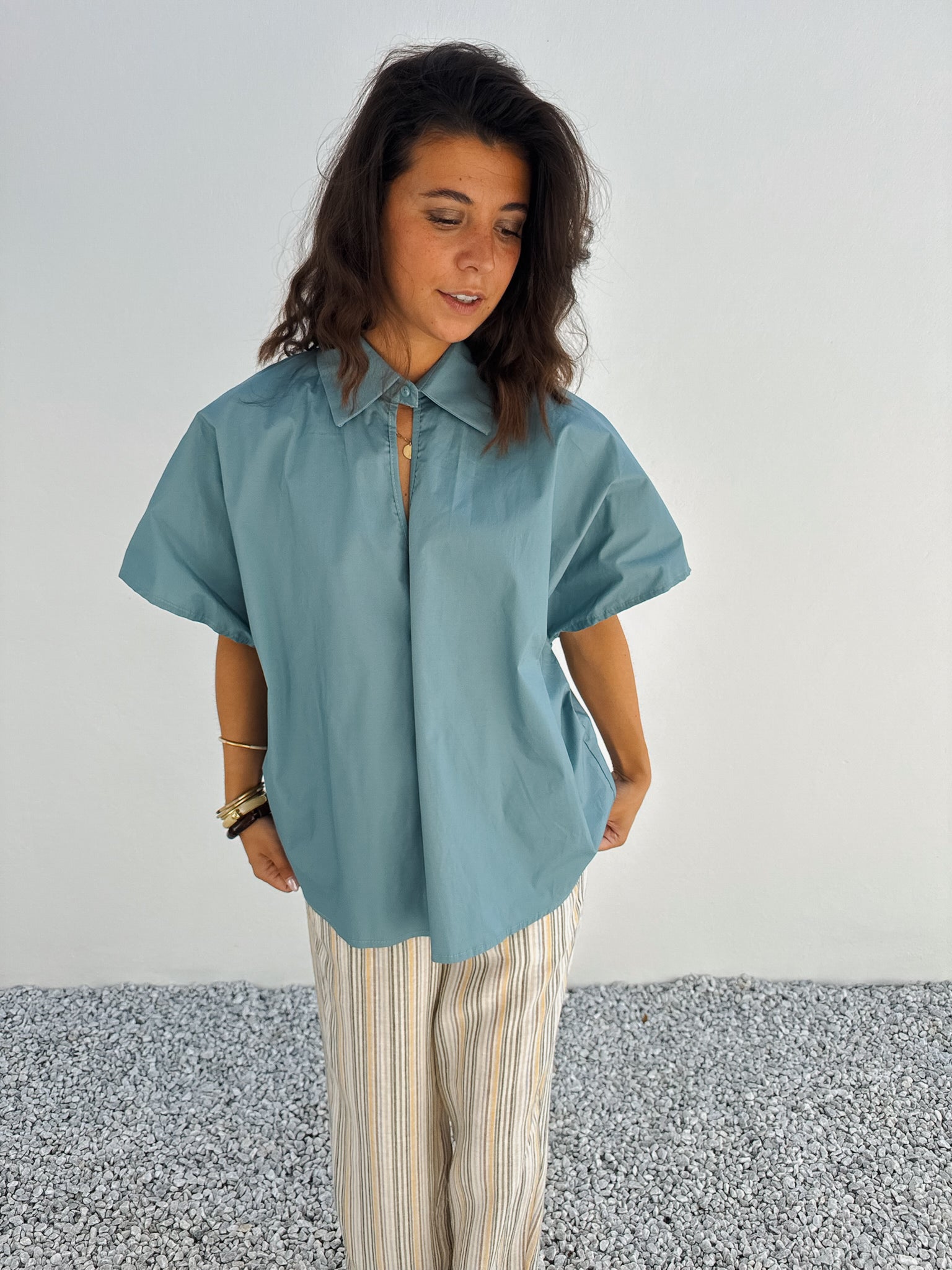 Blouse dos nu Lisa