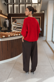 Pull Iris rouge