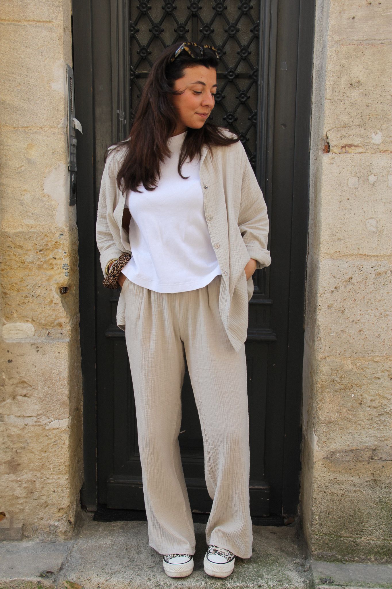 Chemise gaze de coton Katia