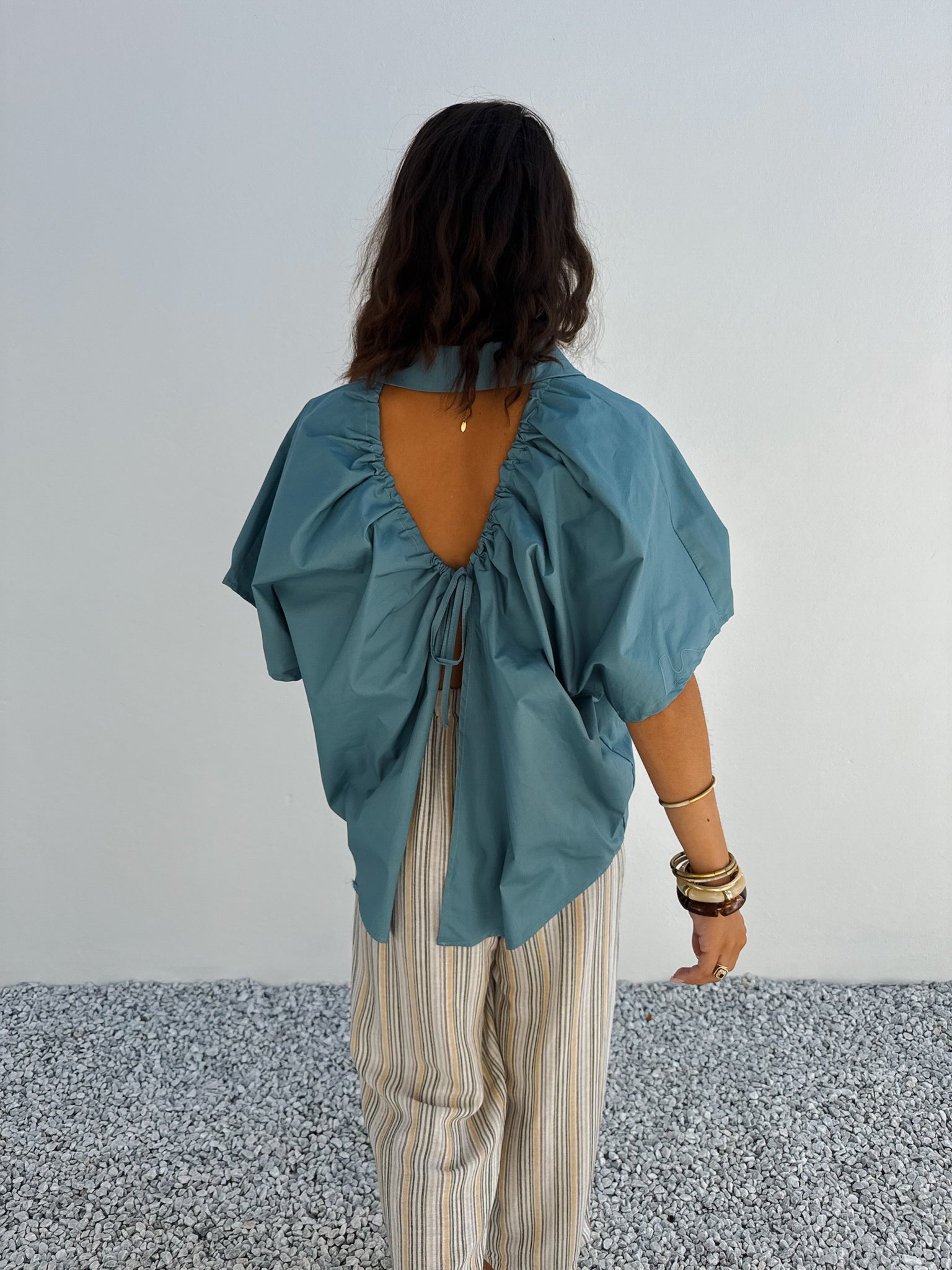 Blouse dos nu Lisa