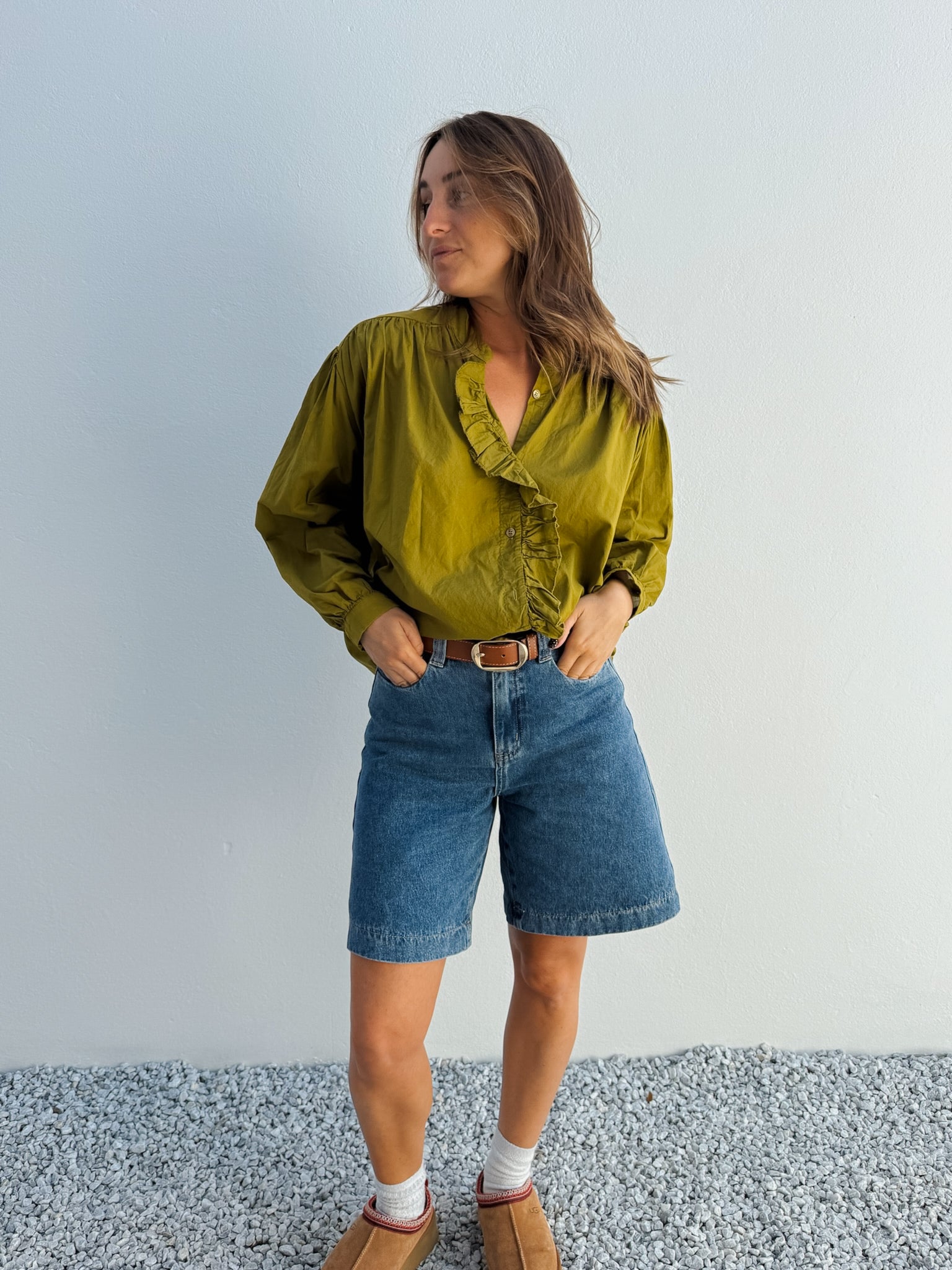 Chemise Pipa olive