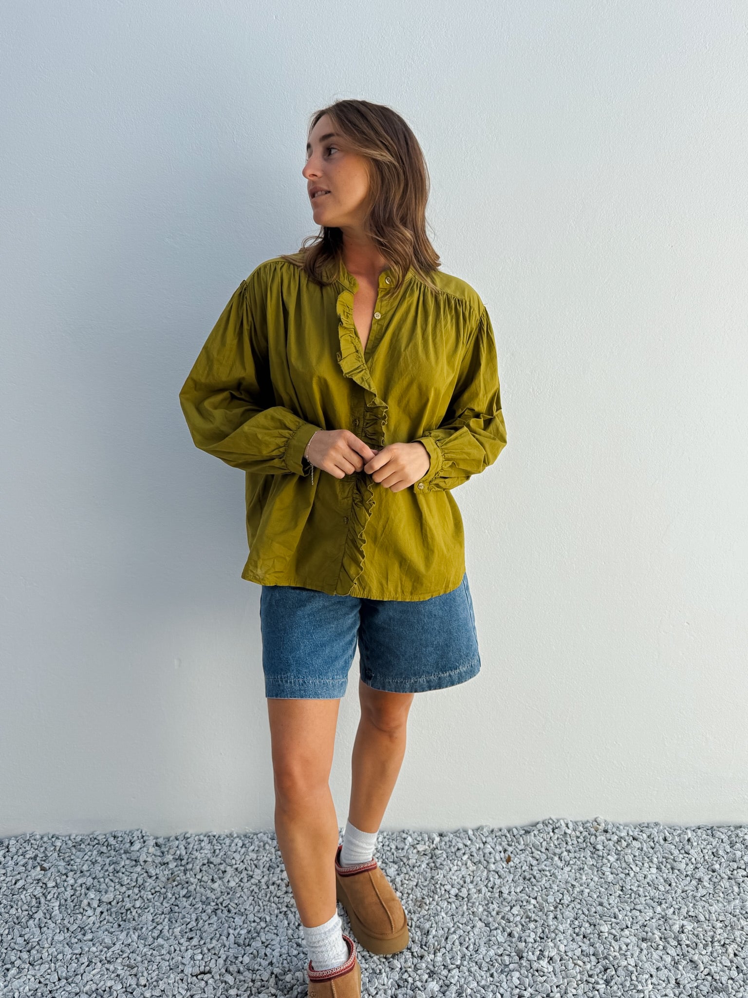Chemise Pipa olive
