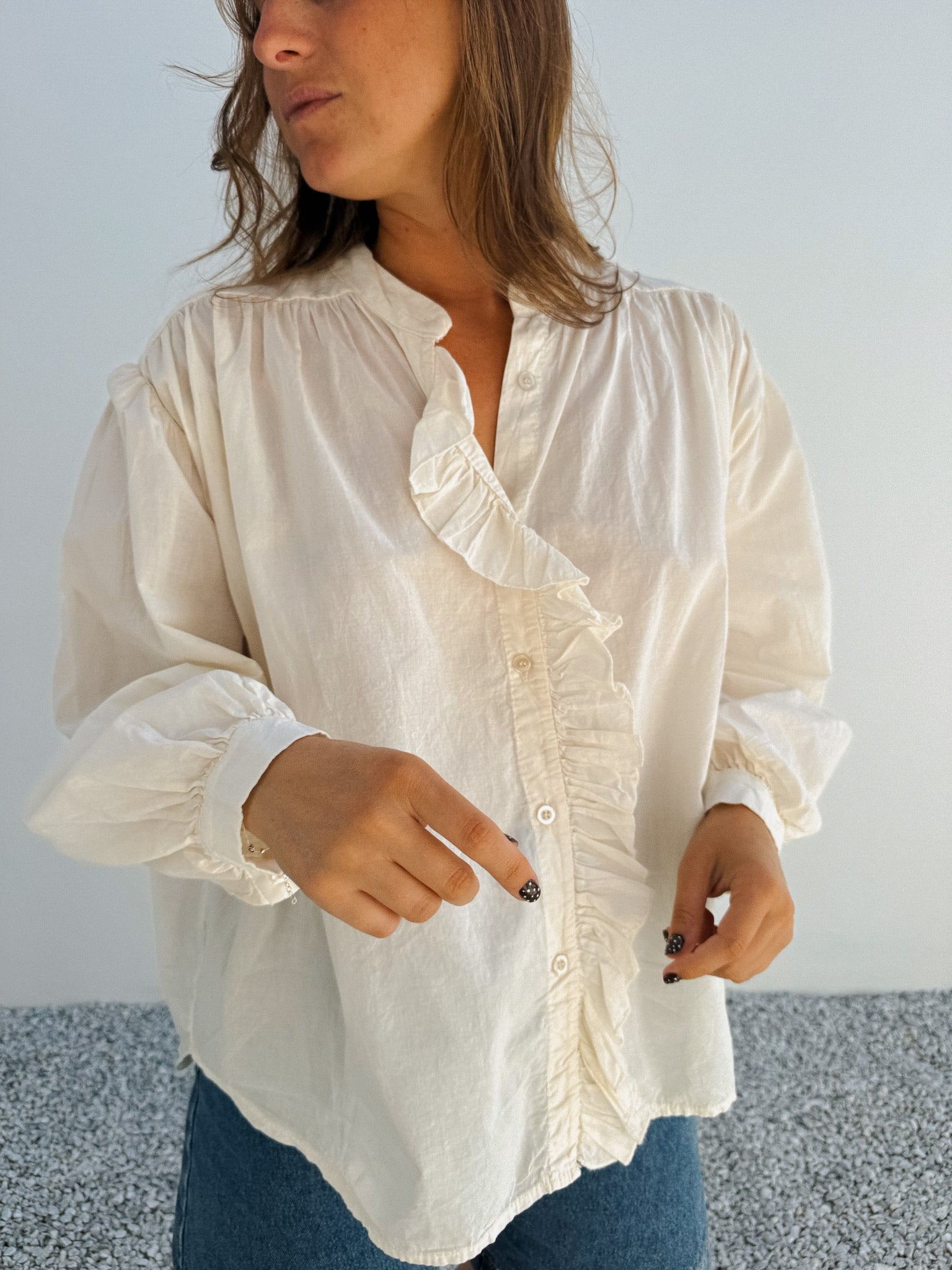 Chemise Pipa crème