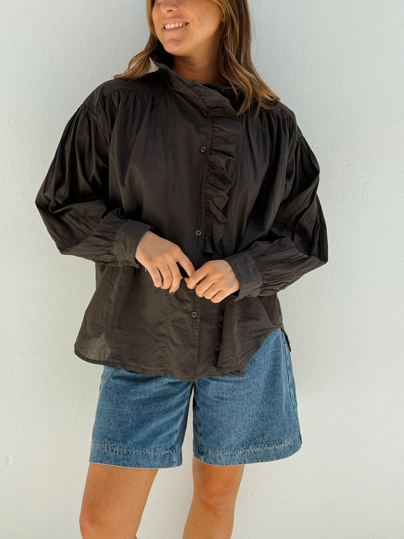 Chemise Pipa anthracite
