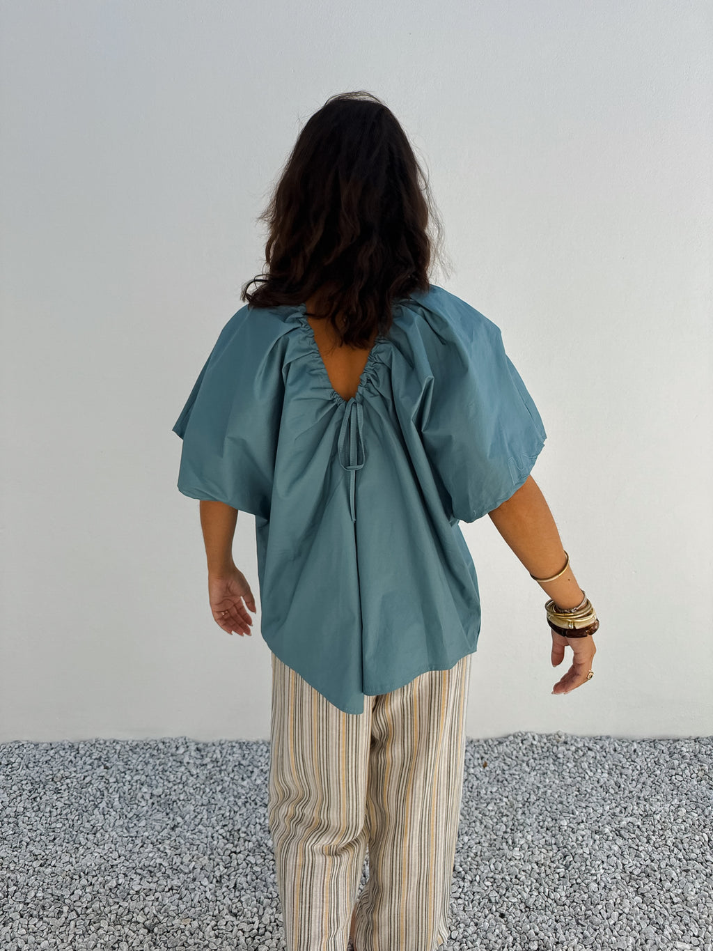 Blouse dos nu Lisa