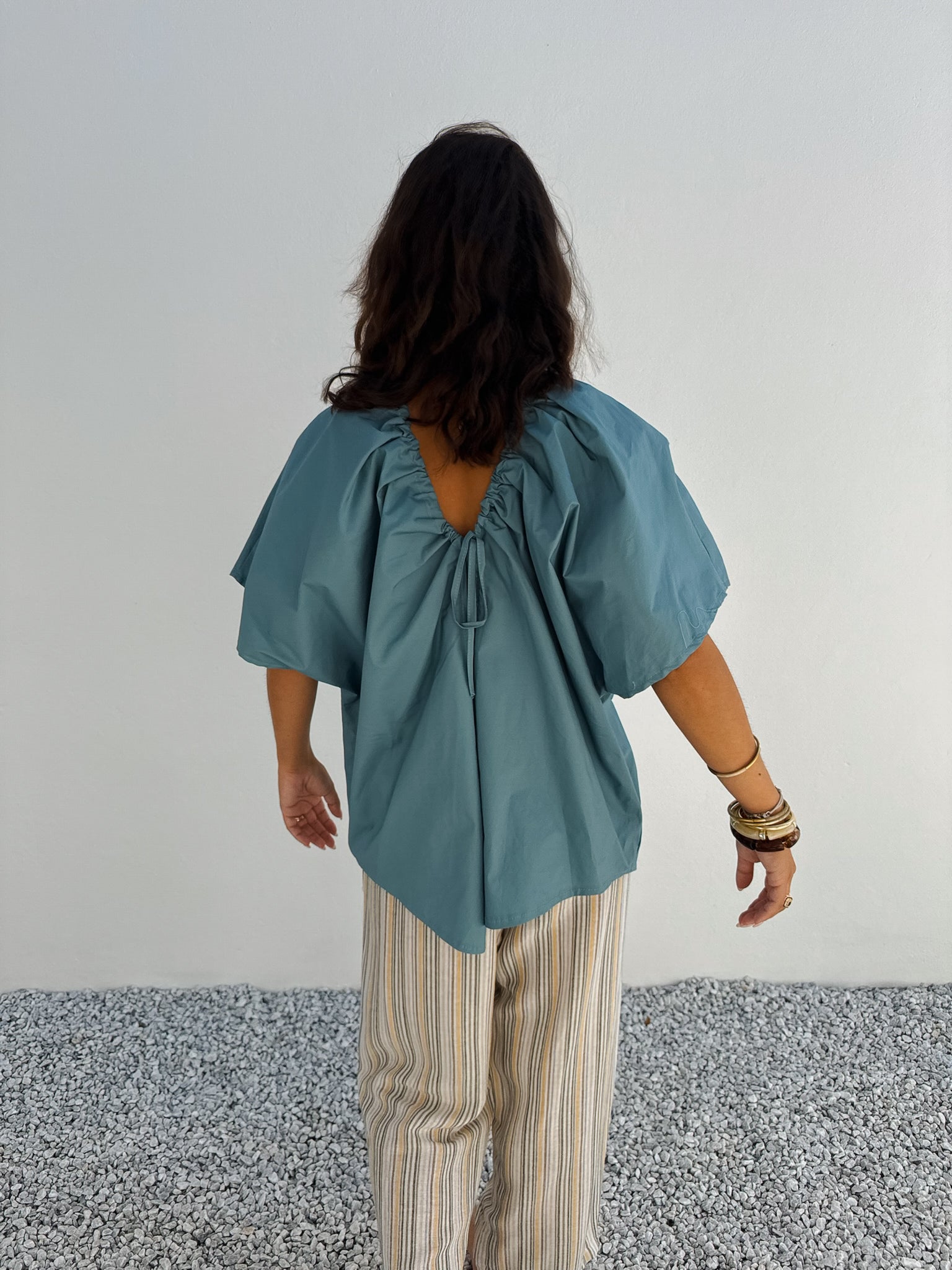 Blouse dos nu Lisa