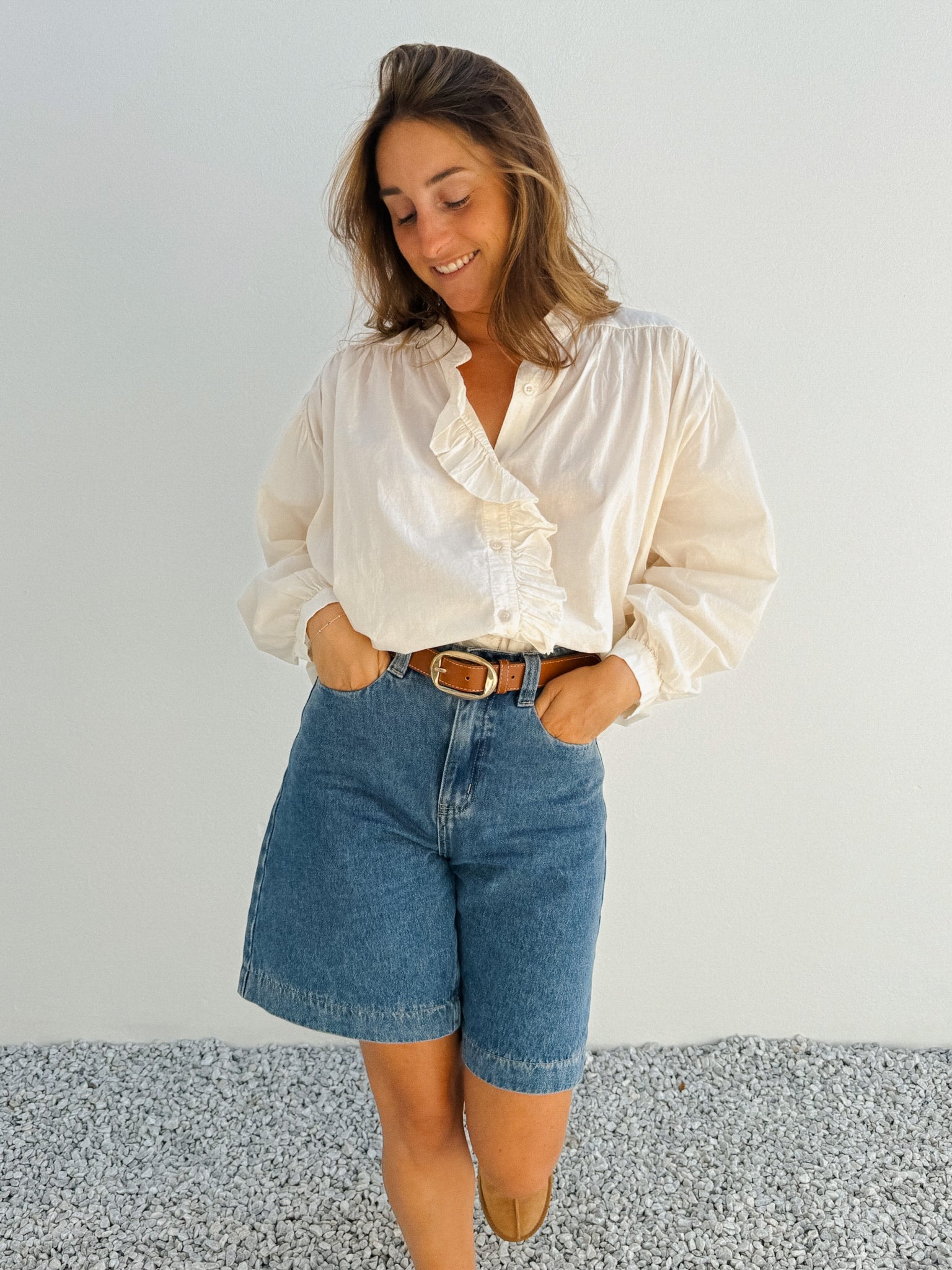 Chemise Pipa crème