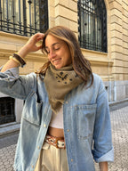 Foulard Jean Kaki