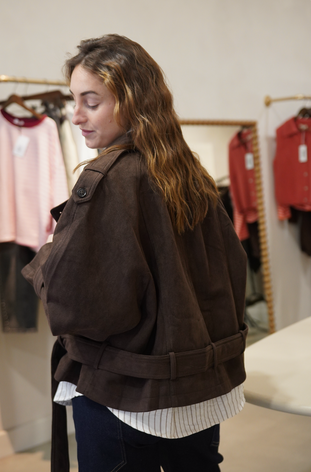 Manteau Gaston chocolat