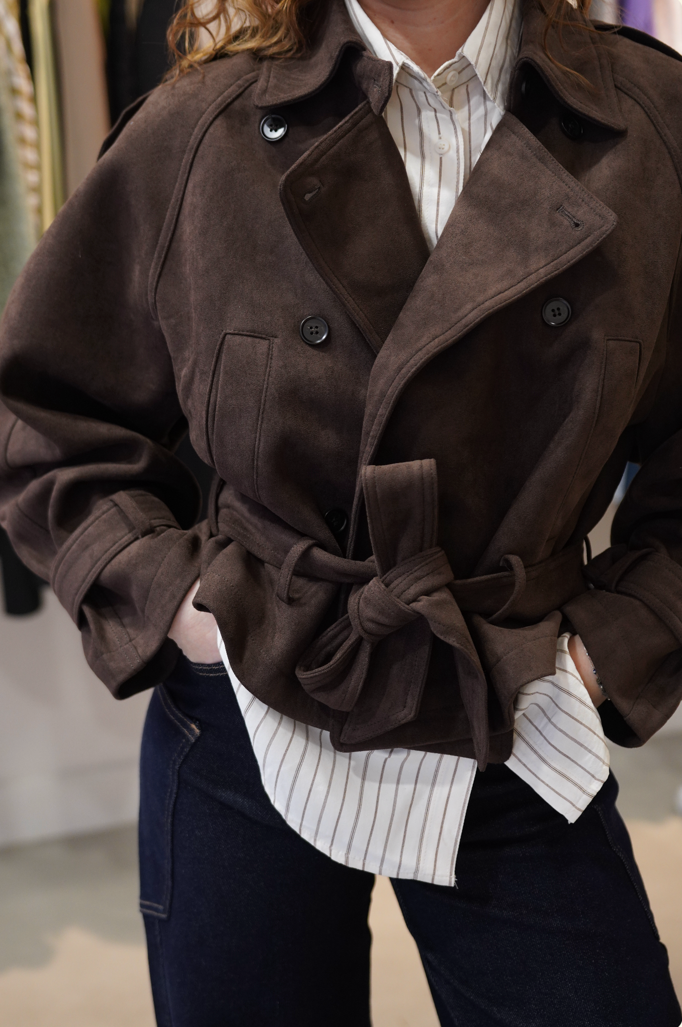 Manteau Gaston chocolat