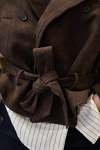 Manteau Gaston chocolat