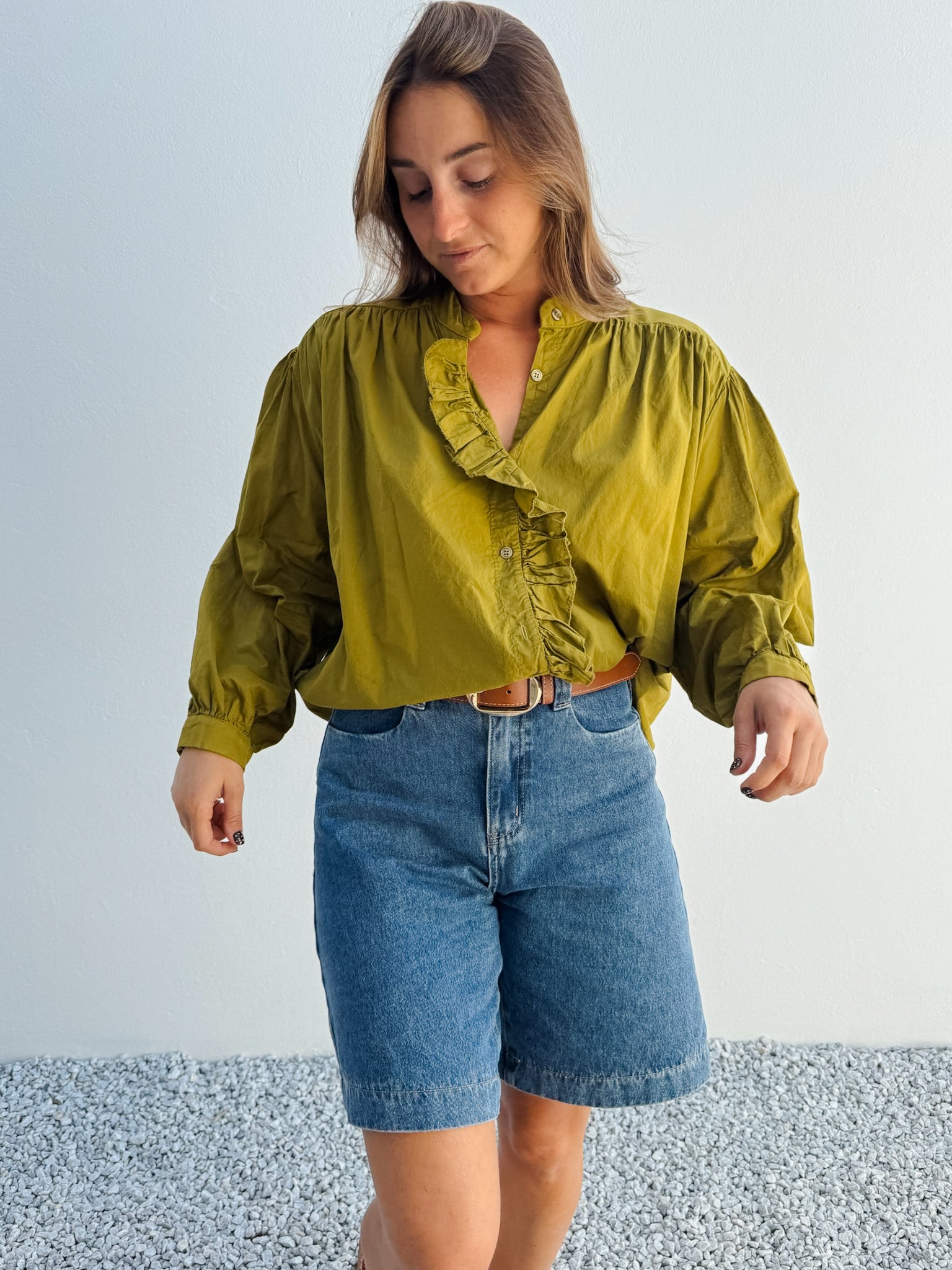 Chemise Pipa olive