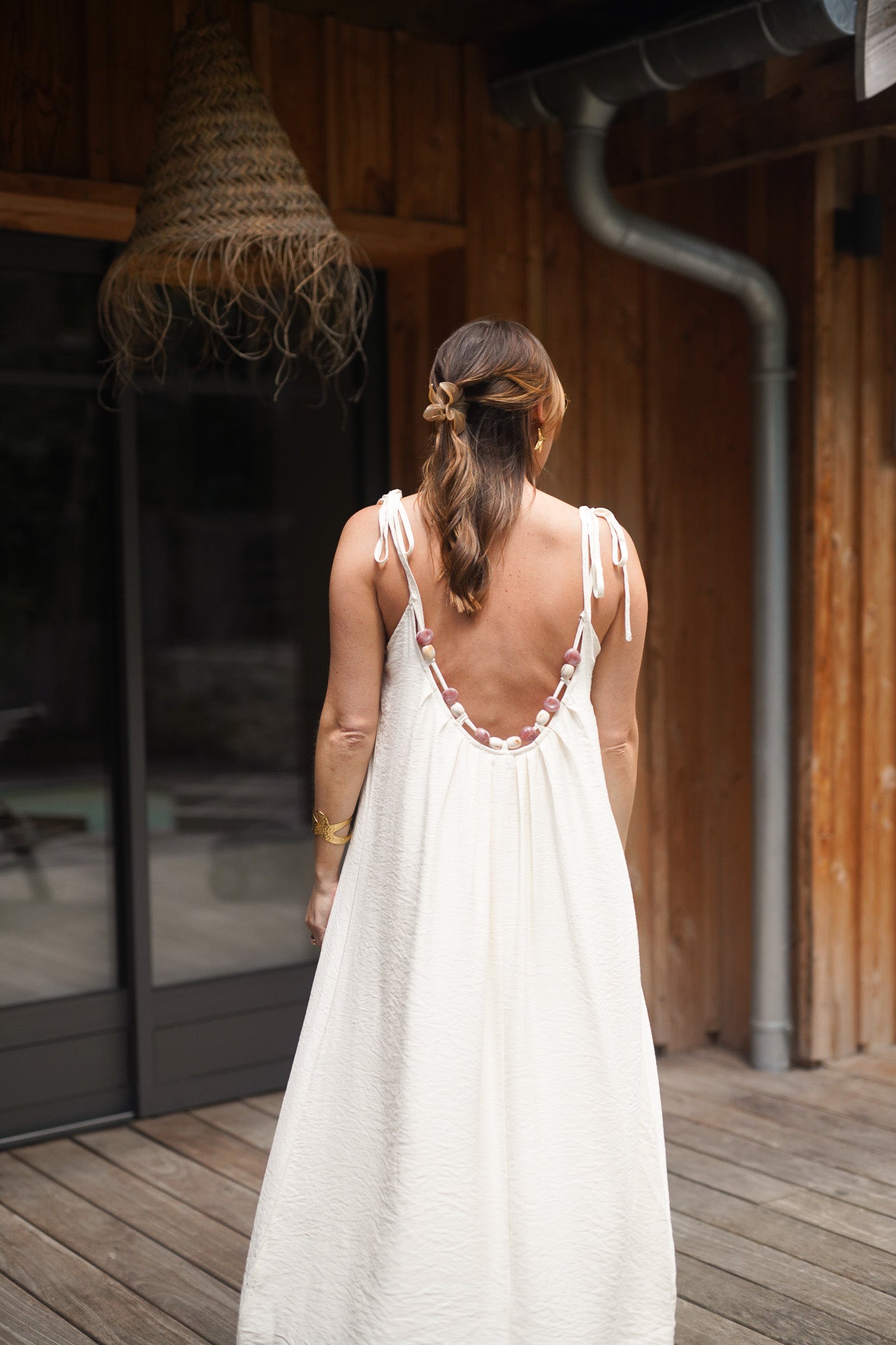 Robe Sandra écru