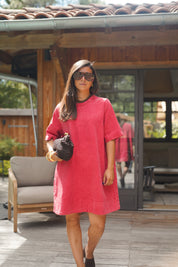 Robe Cléo rouge