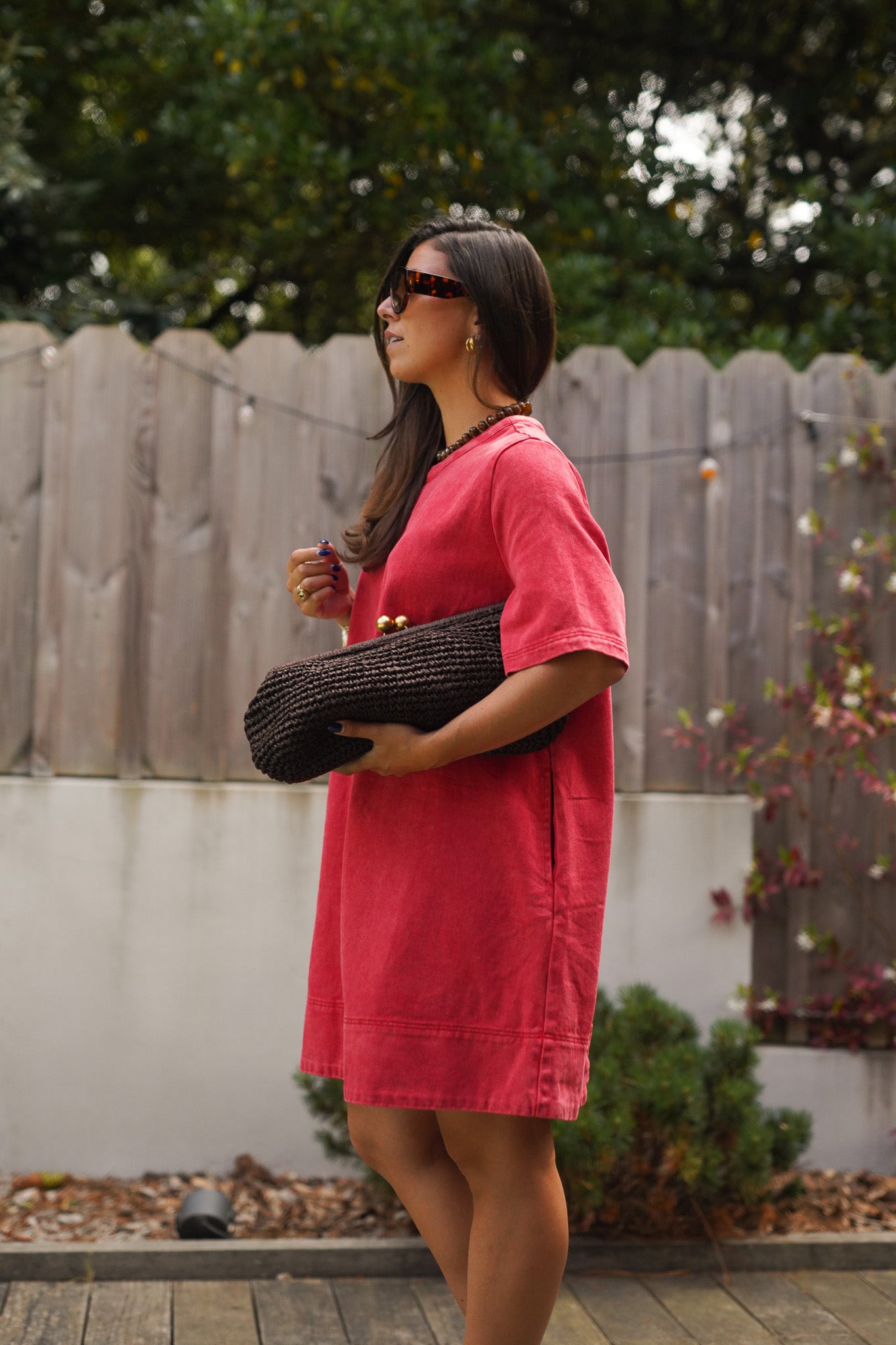 Robe Cléo rouge