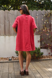 Robe Cléo rouge