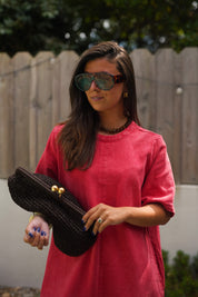 Robe Cléo rouge