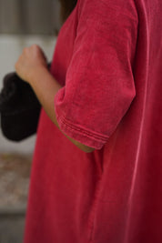 Robe Cléo rouge