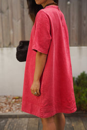 Robe Cléo rouge