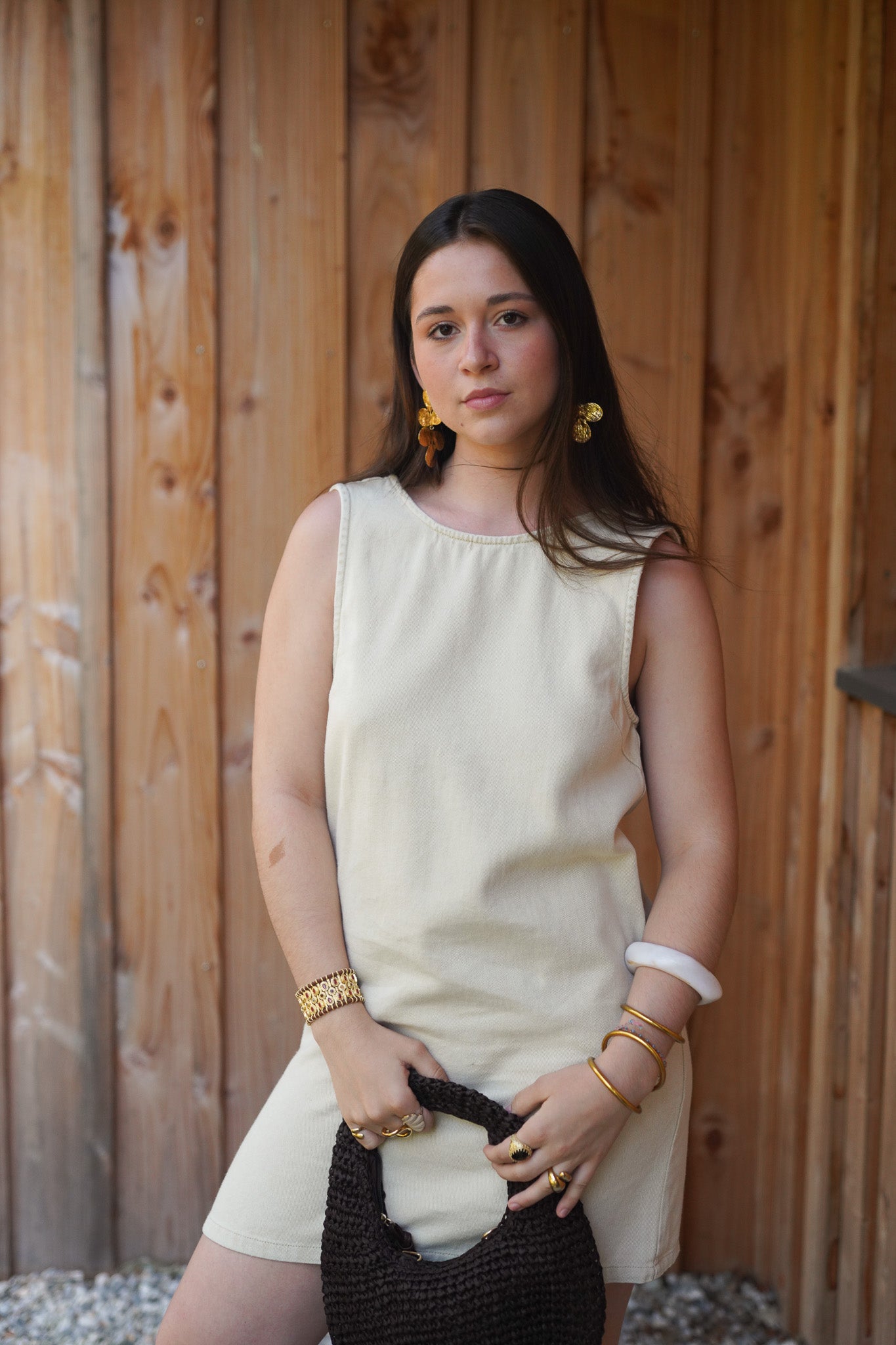 Robe Cassandre beige