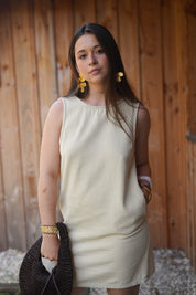 Robe Cassandre beige