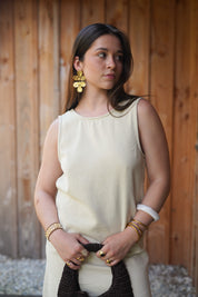 Robe Cassandre beige