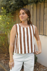 Top Roxy Marron