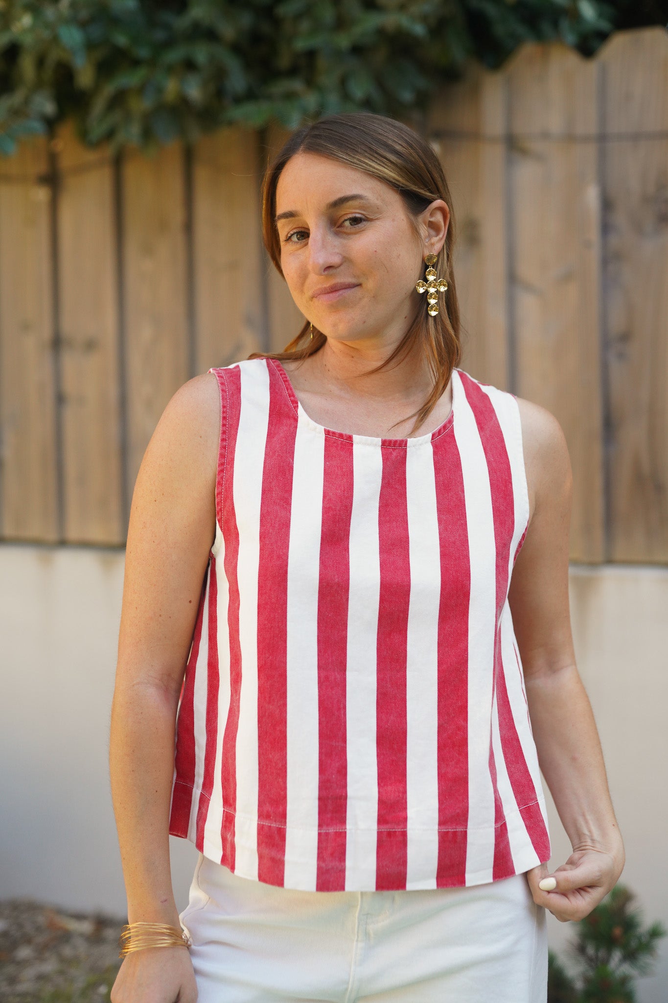 Top Roxy rouge