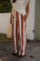 Pantalon Elma terracotta