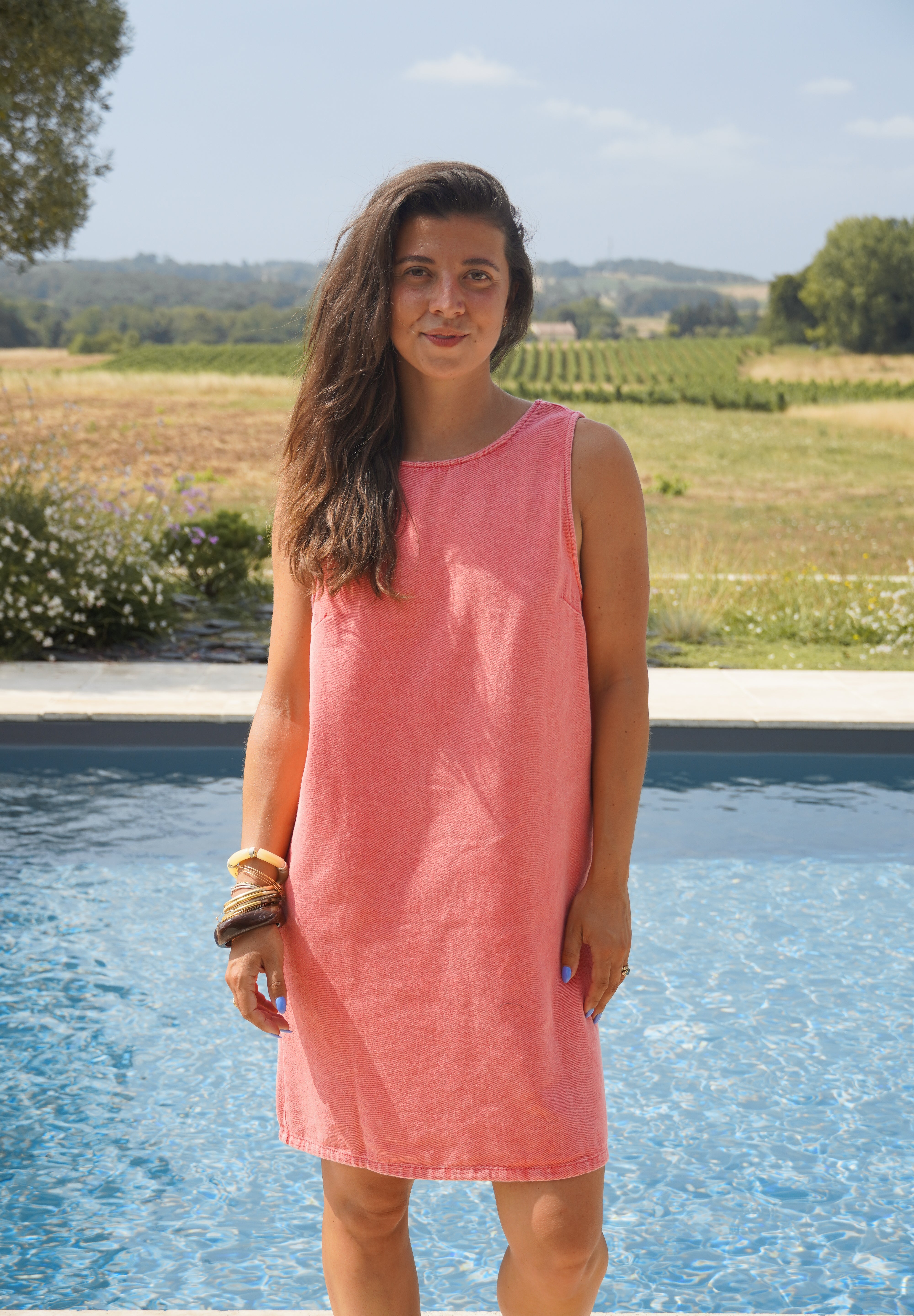 Robe Cassandre Corail
