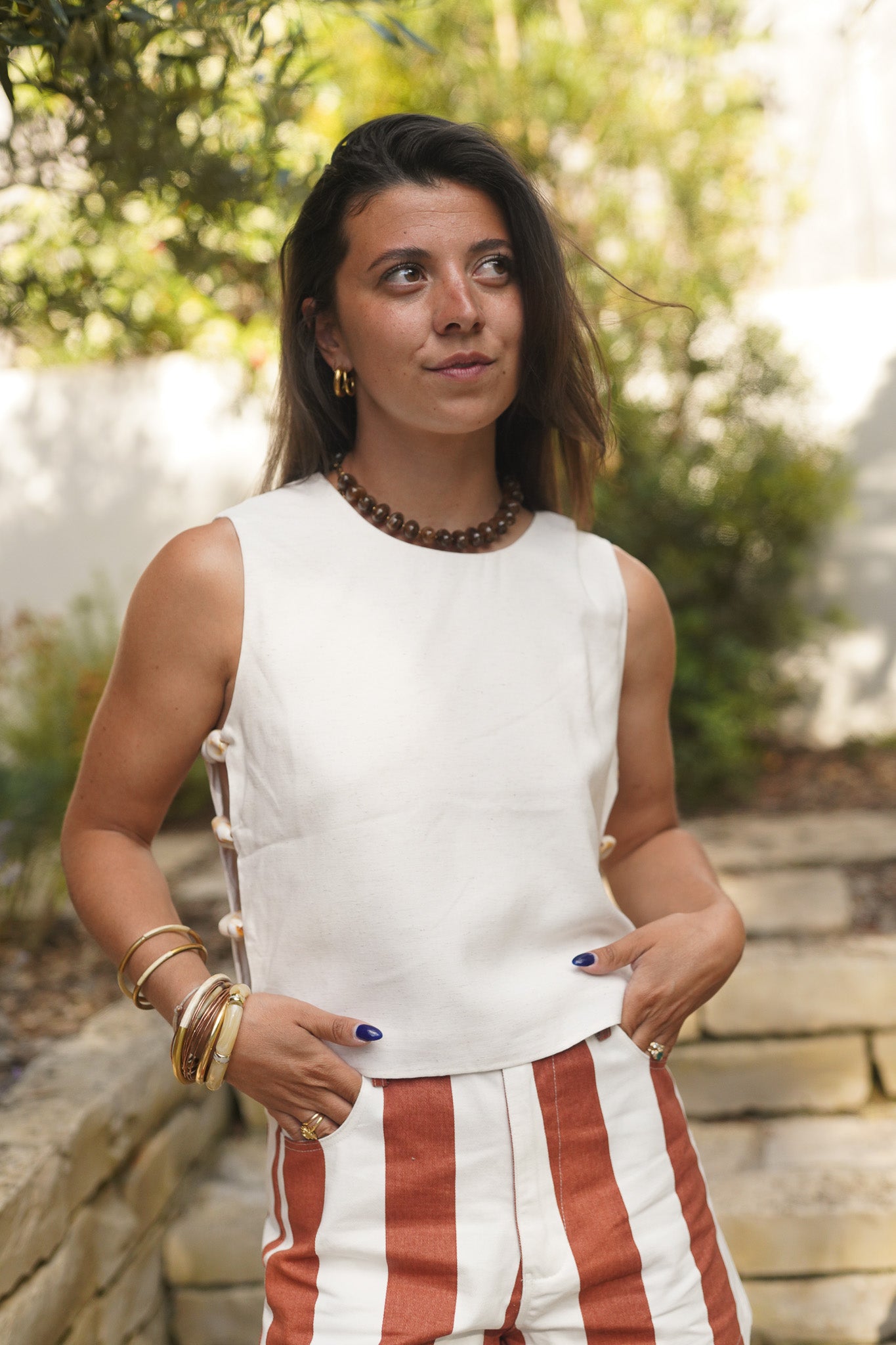 Top Anouk Écru