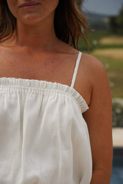 Top Cassy blanc