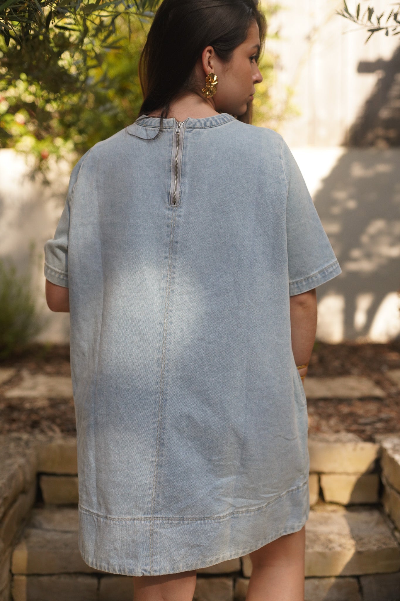 Robe Cléo bleue