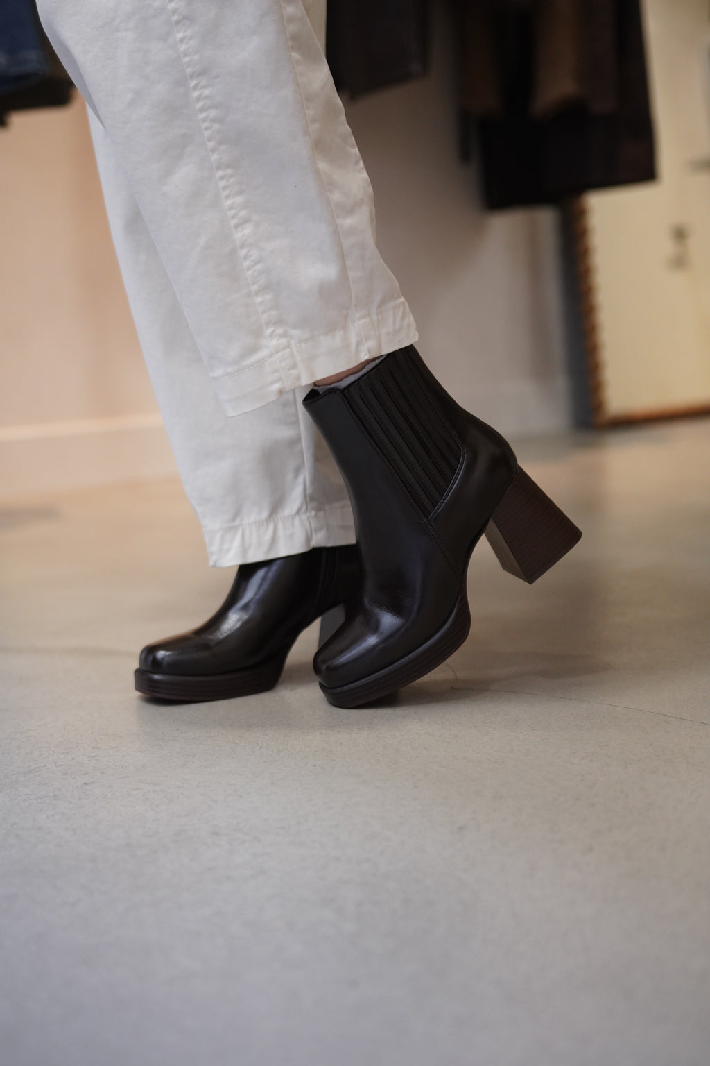 Bottines Clemi choco