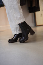 Bottines Clemi choco