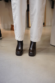 Bottines Clemi choco