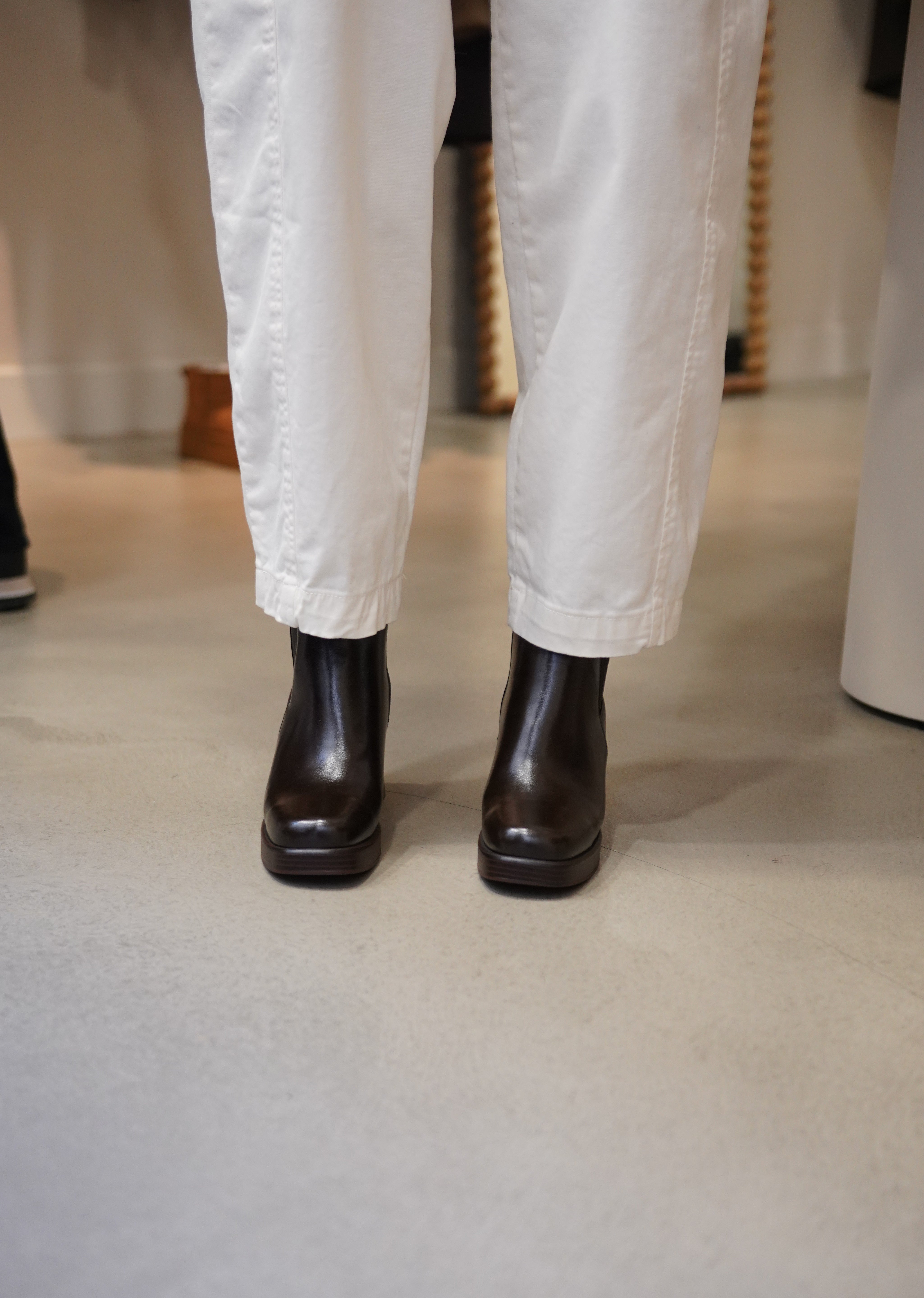Bottines Clemi choco