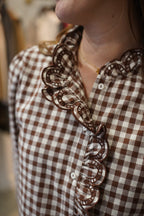 Chemise Stella choco