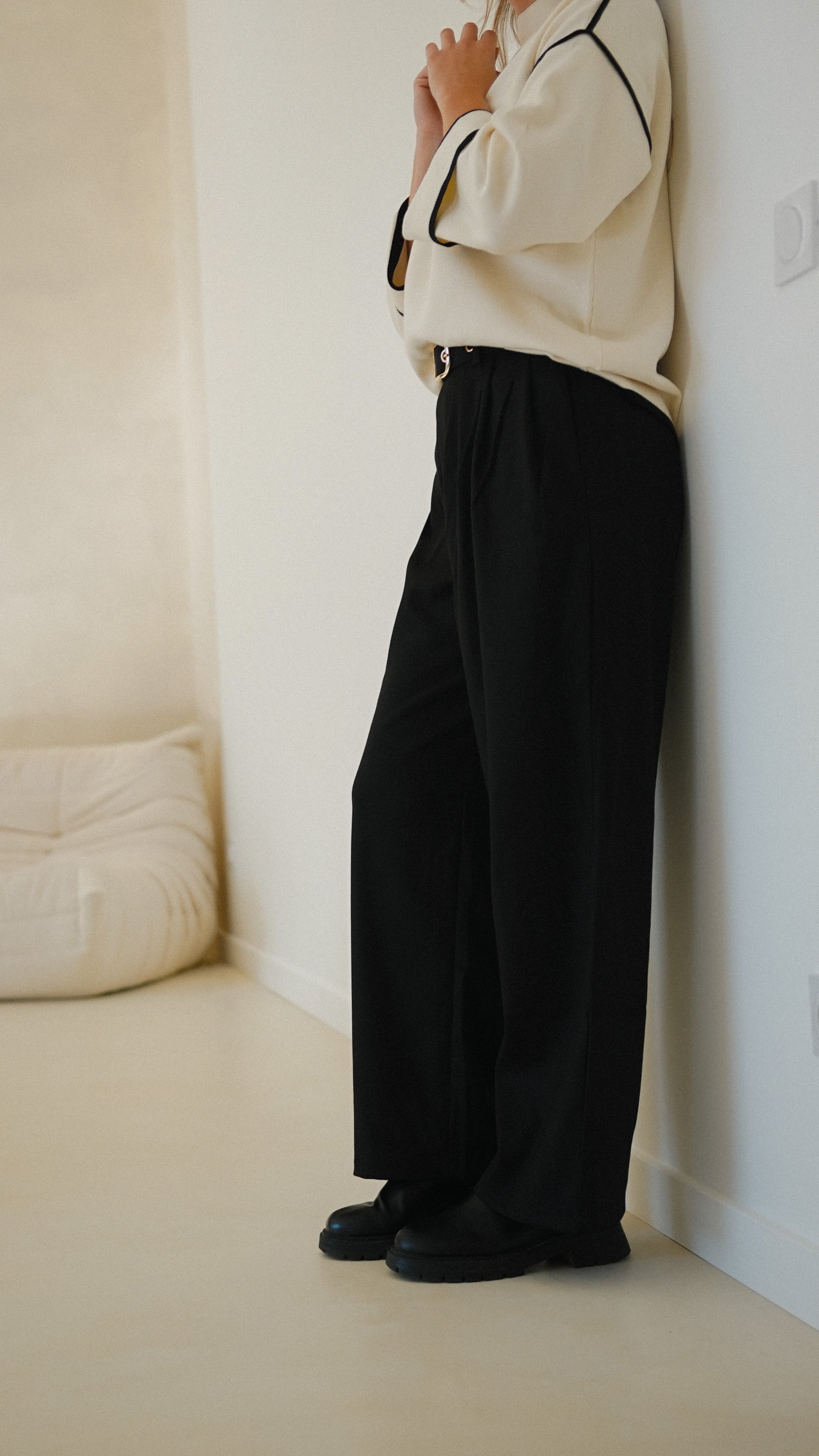 Pantalon noir Elio