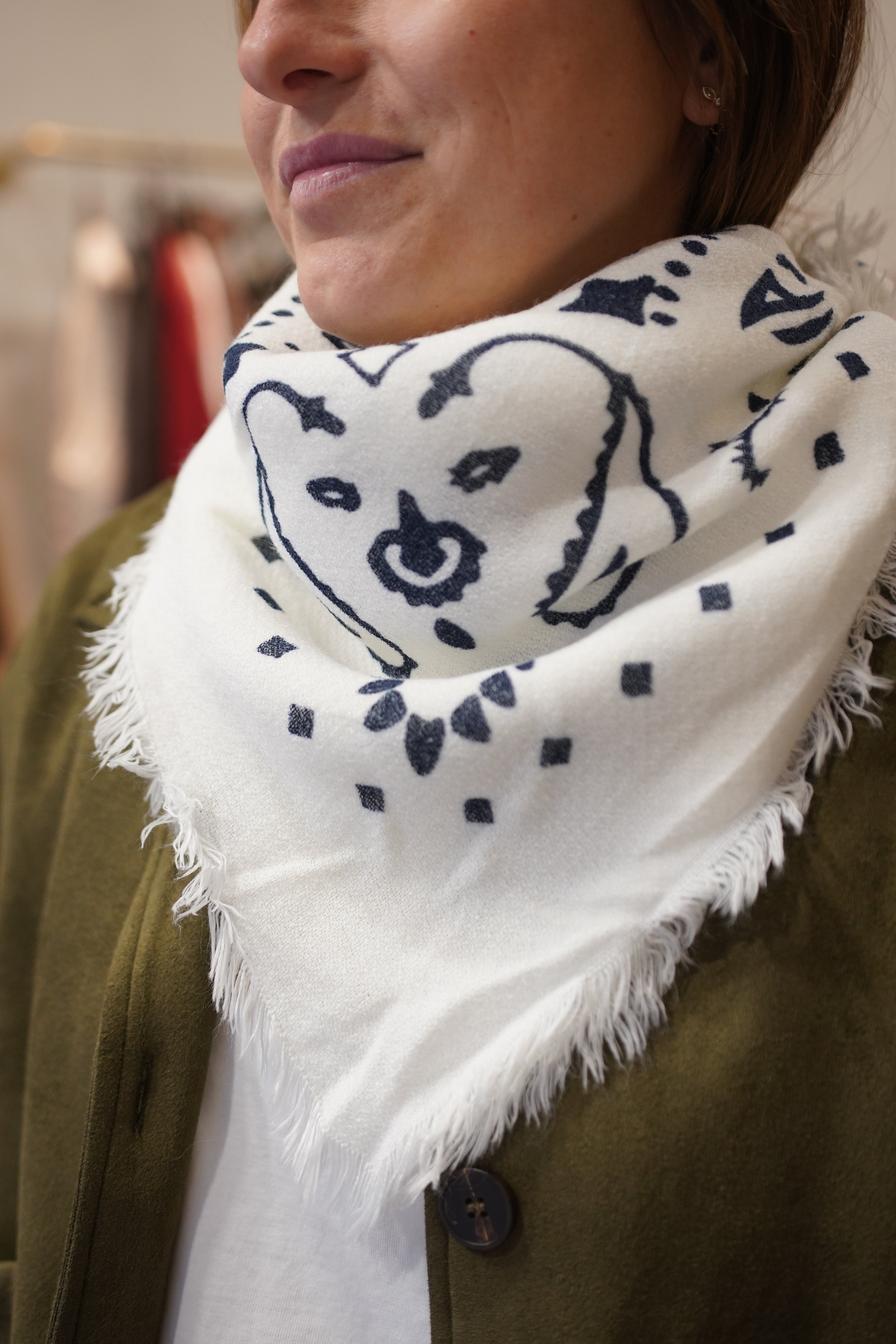 Foulard Jean Blanc